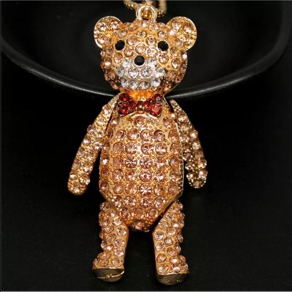 Teddy Bear Necklace - Picture 1 of 3